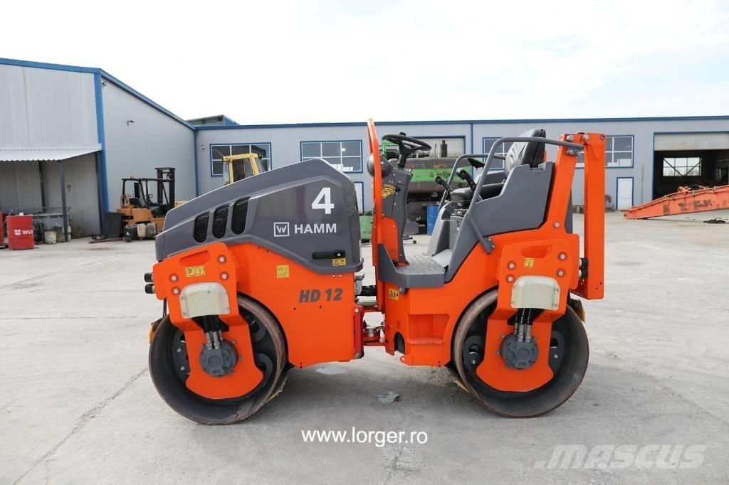 Hamm HD 12 VV Tandemové válce