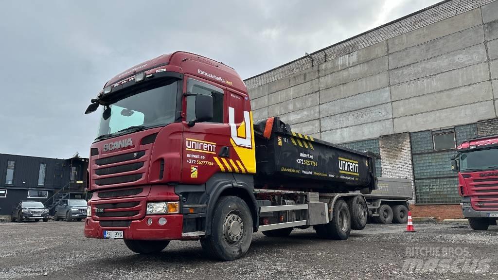 Scania R 480 Hákový nosič kontejnerů