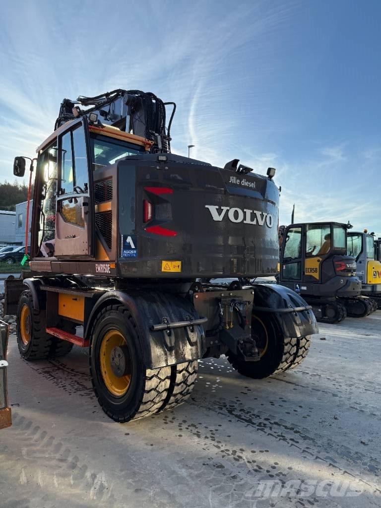 Volvo EWR 150 E Kolová rýpadla
