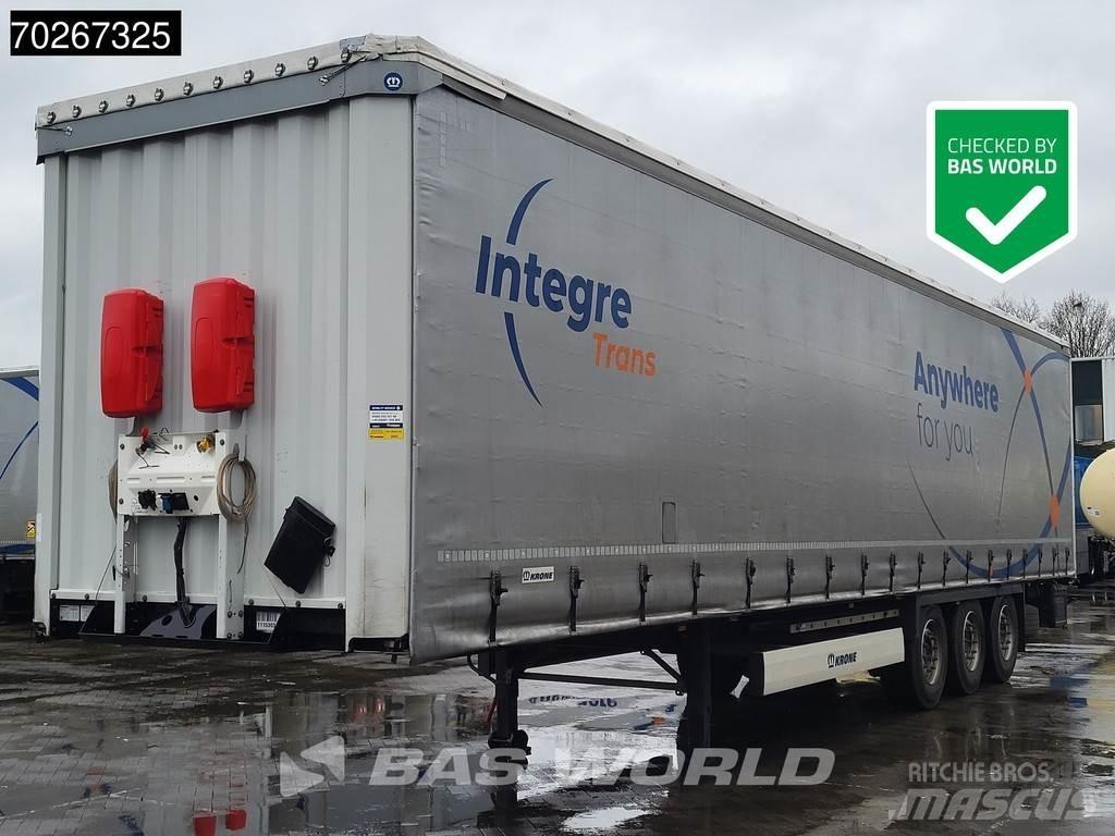 Krone SD 3 axles Plachtové návěsy