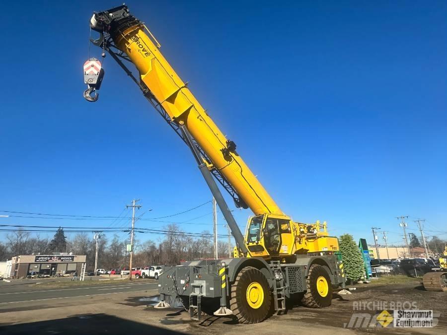 Grove GRT 8100 Jeřáby pro těžký terén