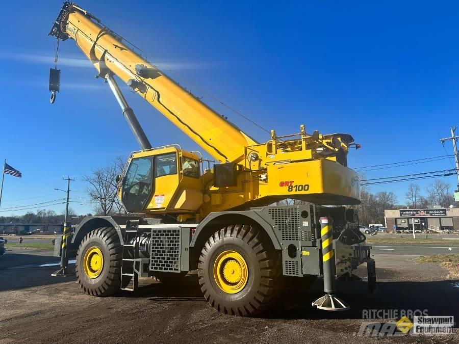 Grove GRT 8100 Jeřáby pro těžký terén