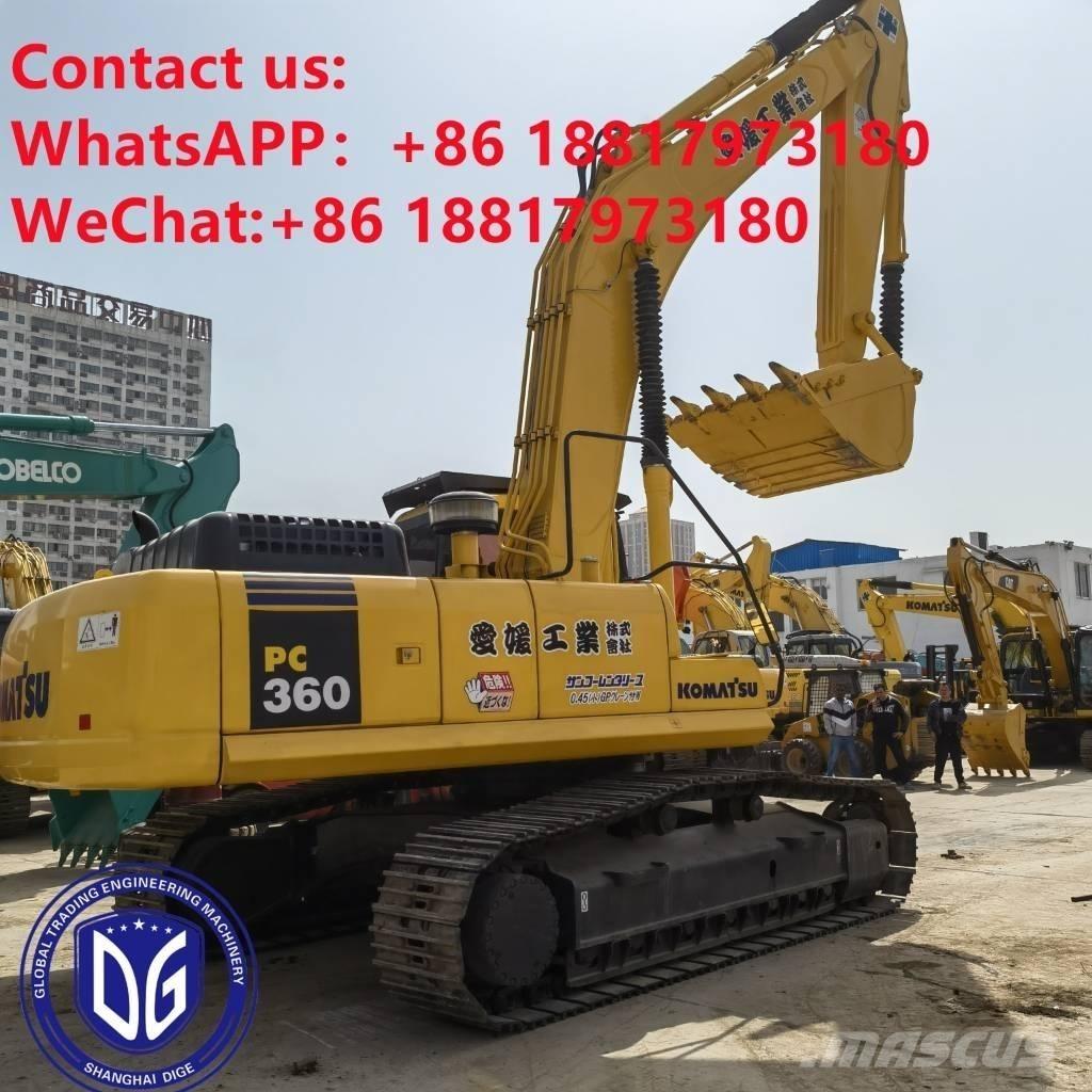 Komatsu PC 360-7 Pásová rýpadla