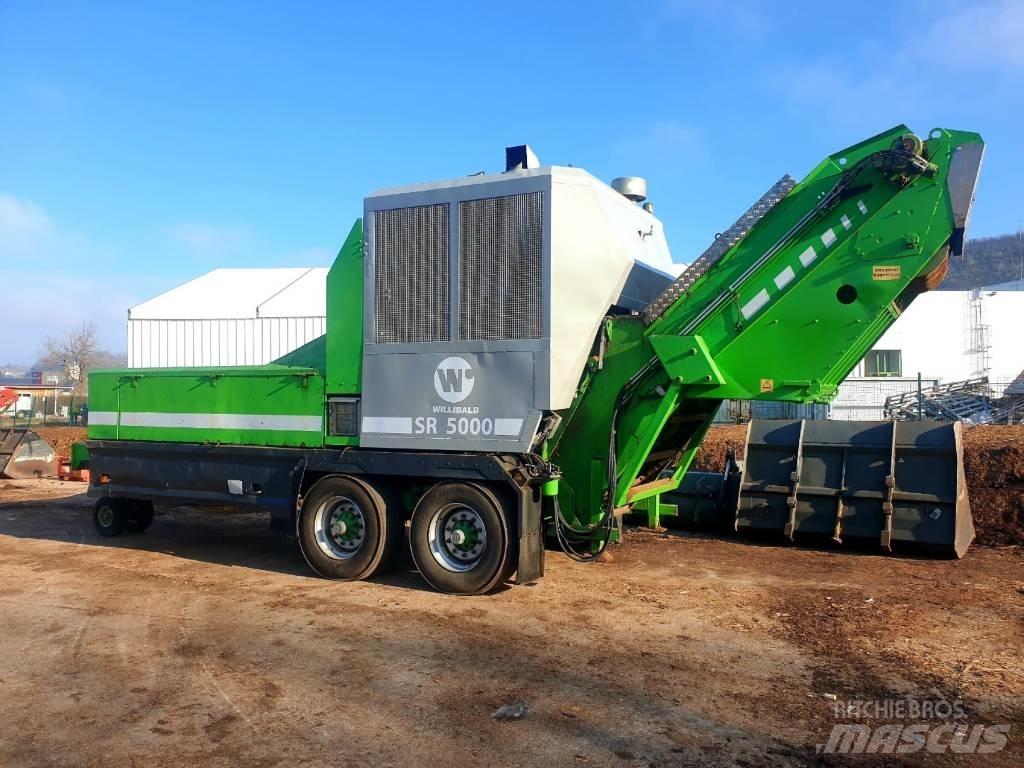 Willibald SR 5000 Drtiče odpadu