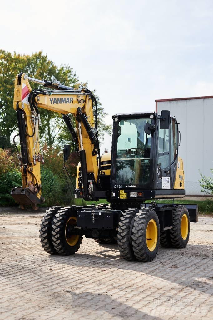 Yanmar B 75 W Kolová rýpadla