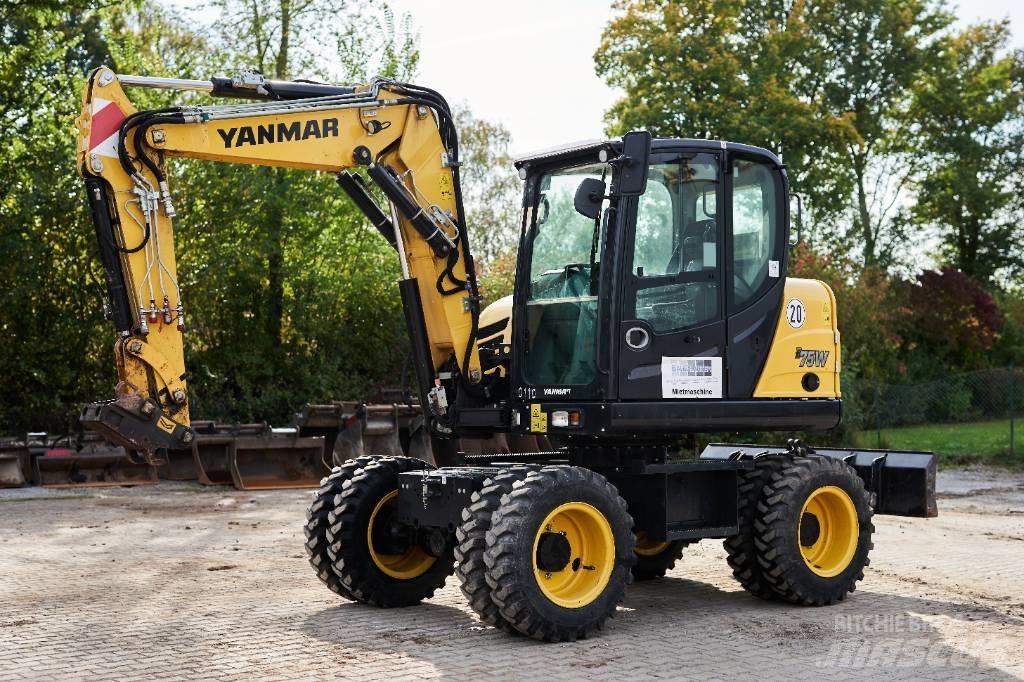 Yanmar B 75 W Kolová rýpadla