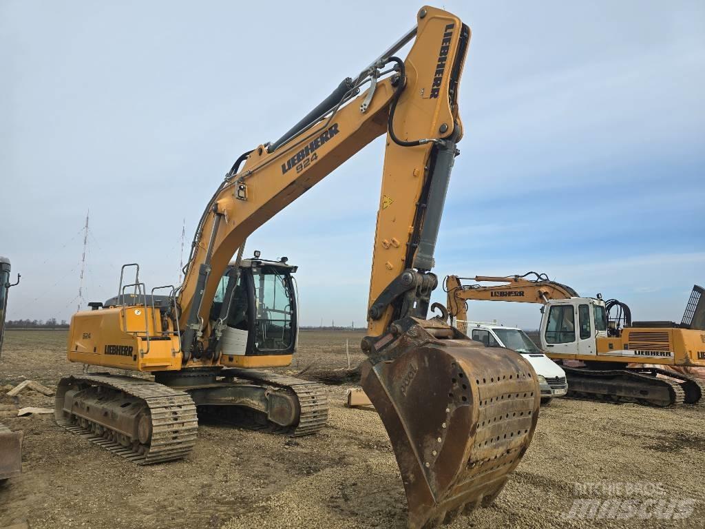 Liebherr R 924 Pásová rýpadla