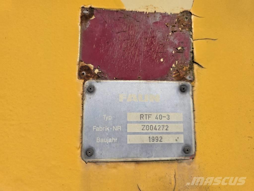 Faun RTF 40-3 Univerzální terénní jeřáby