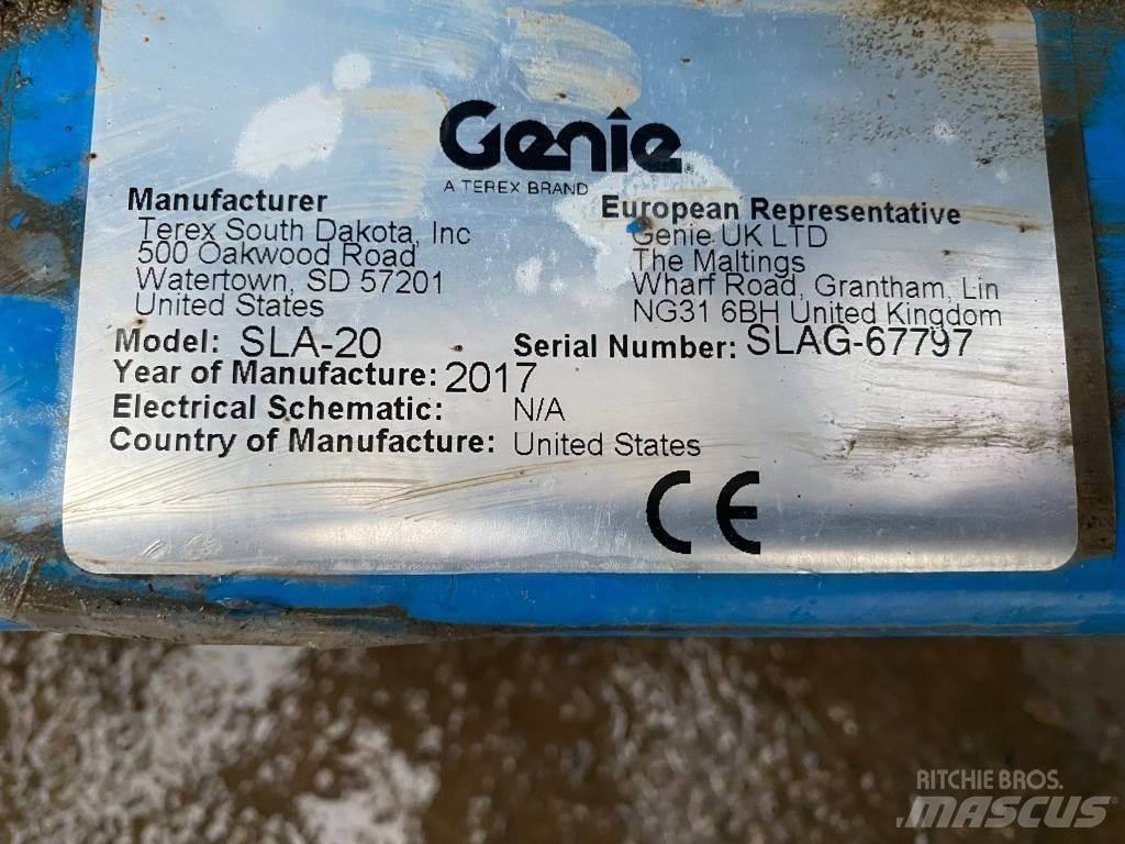 Genie SLA 20 Ručně vedené vysokozdvižné vozíky