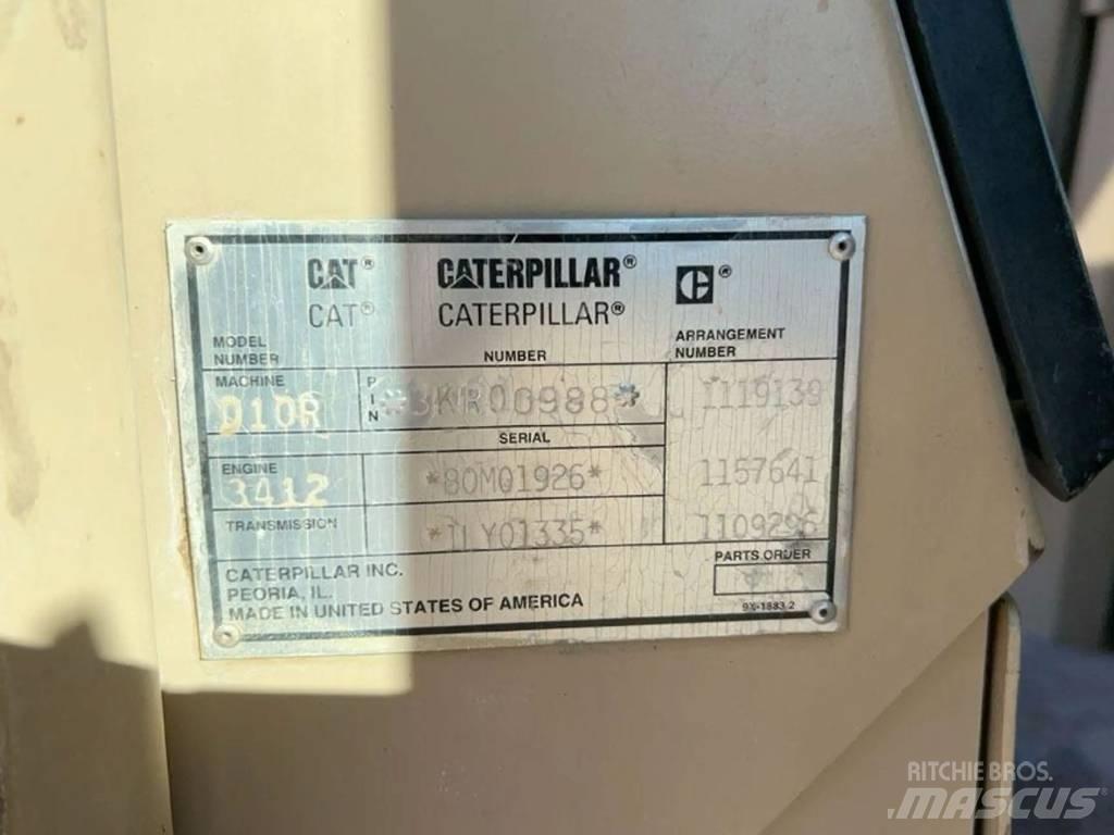 CAT D10R Pásové dozery