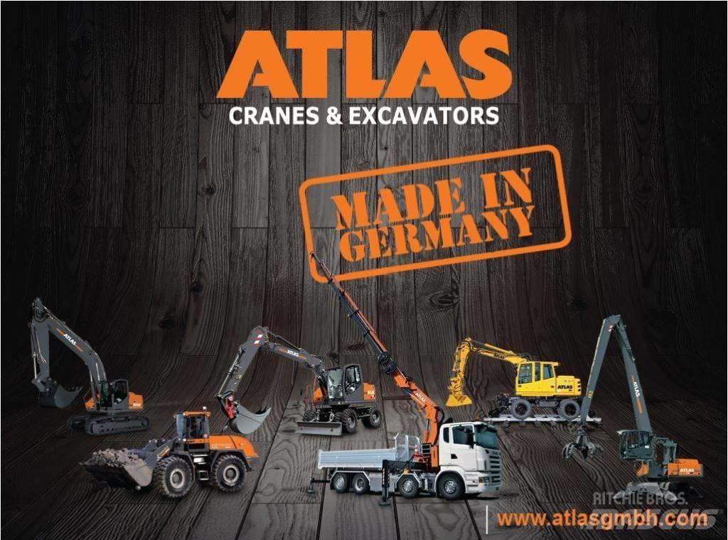 Atlas 155W Kolová rýpadla