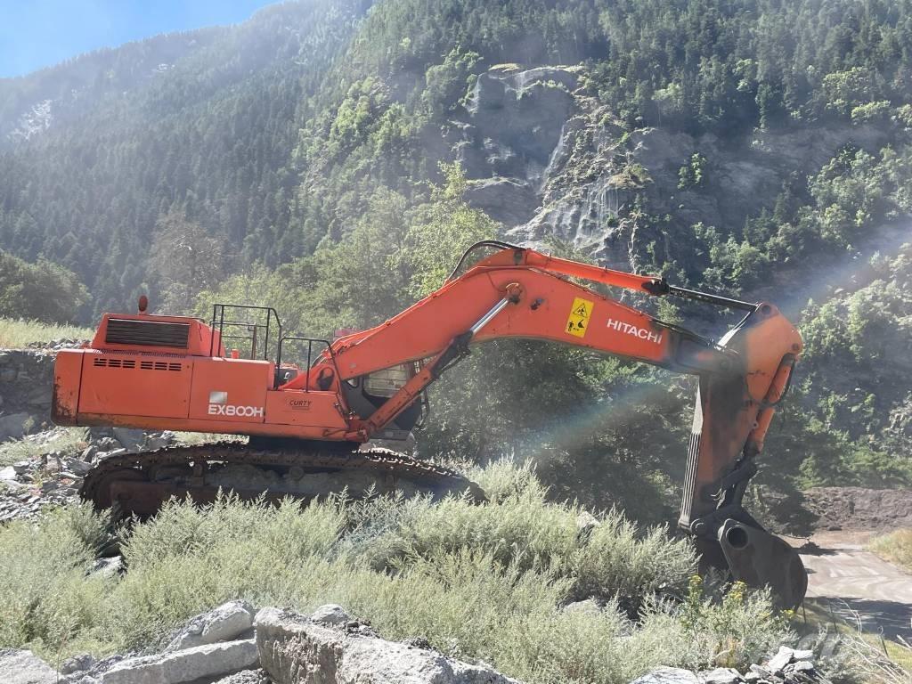 Hitachi EX 800 H-5 Pásová rýpadla