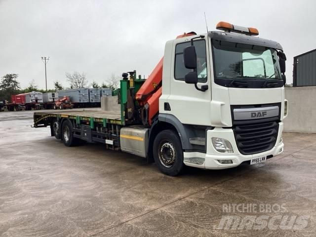 DAF CF 290 Valník s navijákem