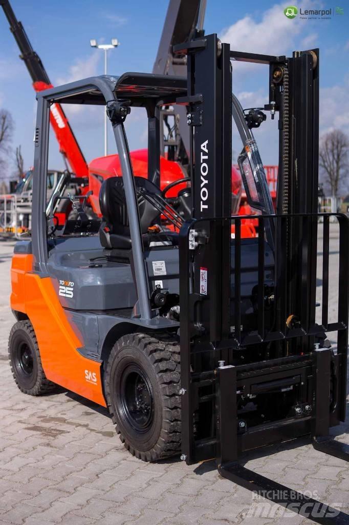 Toyota 02-8 FG F 25 LPG vozíky