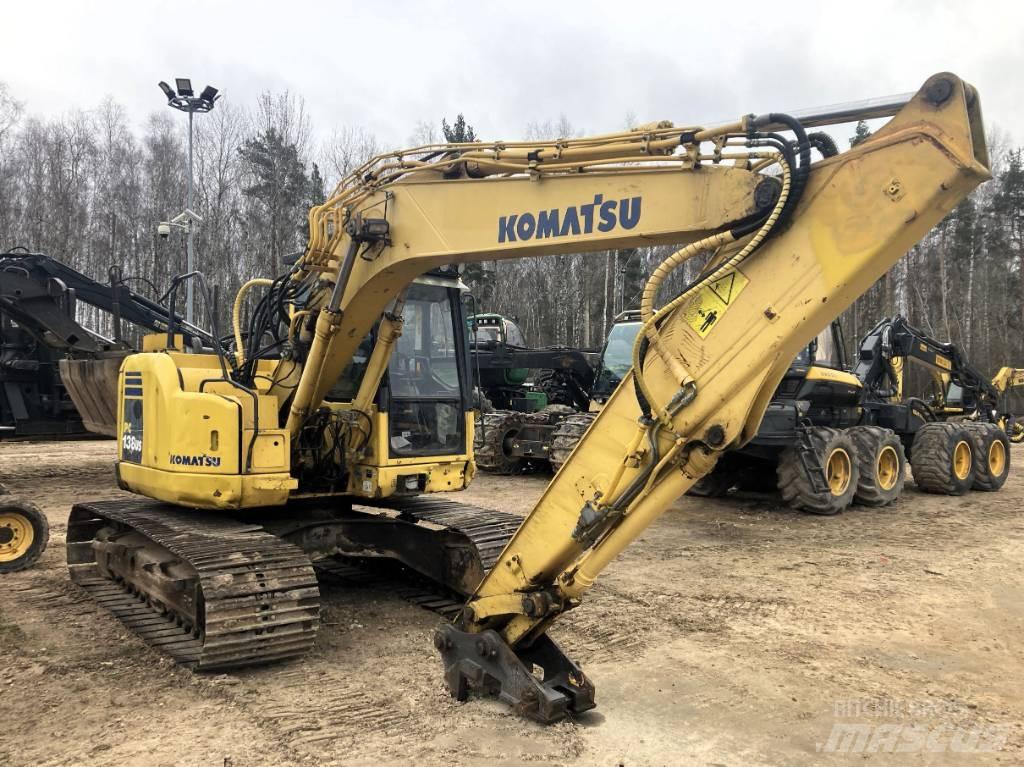 Komatsu PC 138 US-8 Pásová rýpadla
