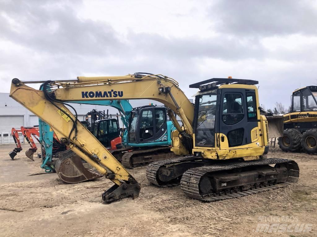 Komatsu PC 138 US-8 Pásová rýpadla