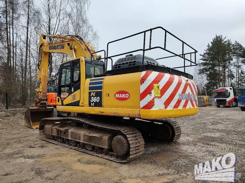 Komatsu PC 360 Pásová rýpadla