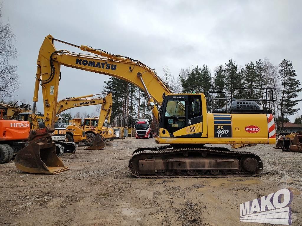 Komatsu PC 360 Pásová rýpadla