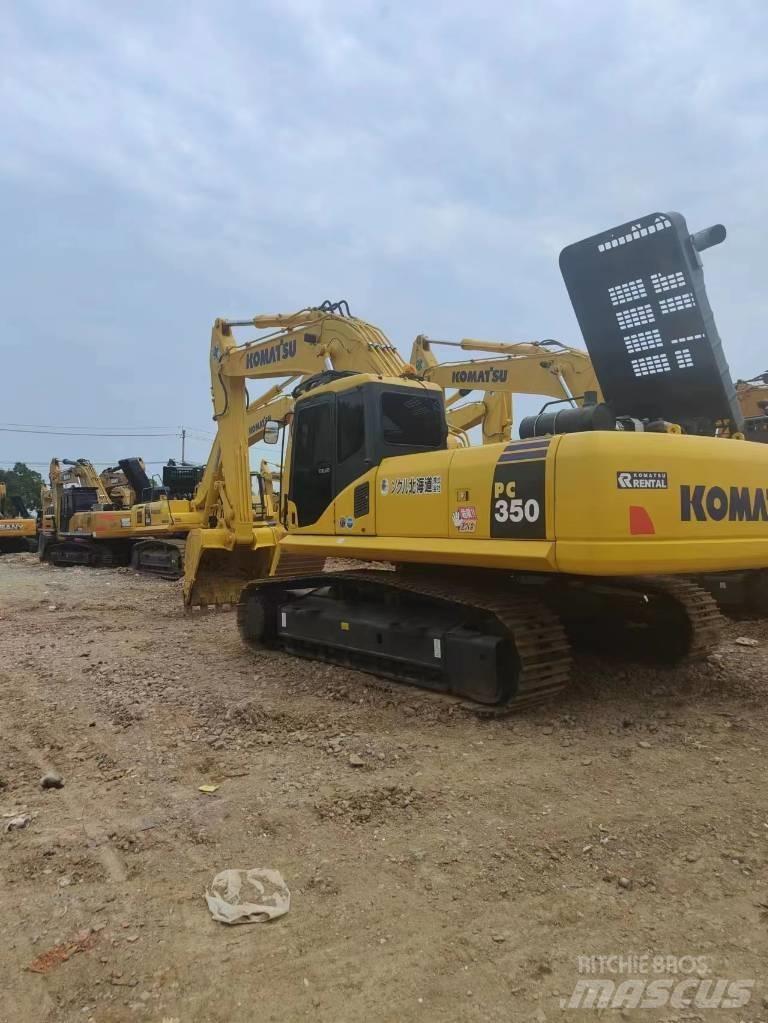 Komatsu PC350 Pásová rýpadla