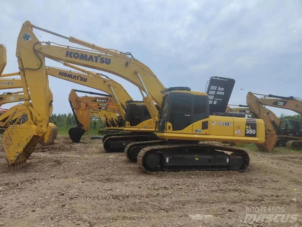 Komatsu PC350 Pásová rýpadla
