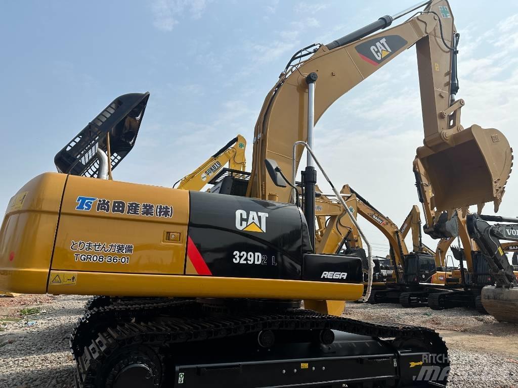 CAT 329 D Pásová rýpadla