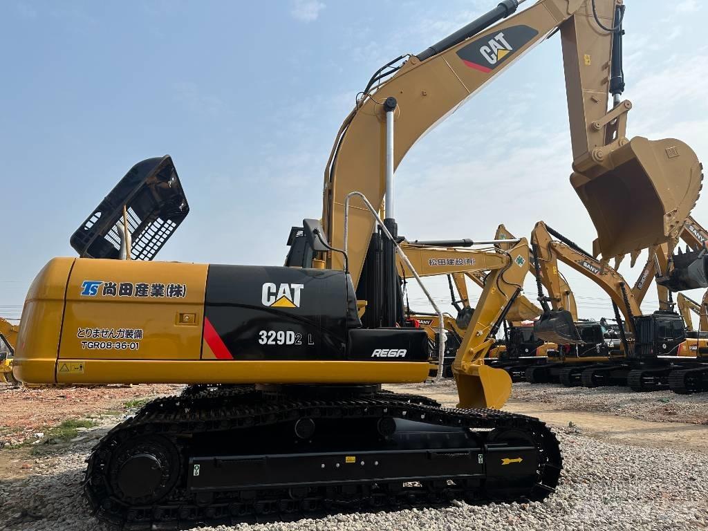 CAT 329 D Pásová rýpadla