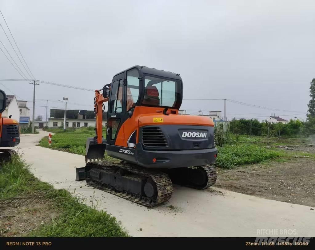 Doosan DX 60 Mini rýpadla < 7t