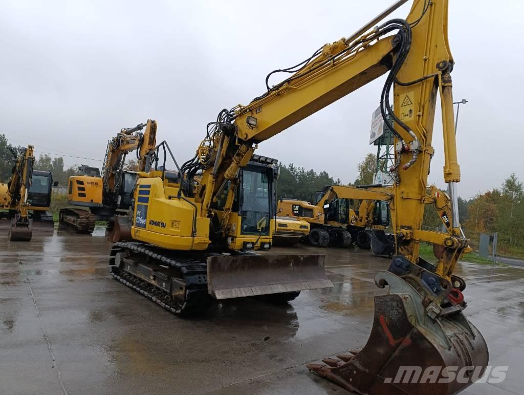 Komatsu PC 138 US-11 Pásová rýpadla