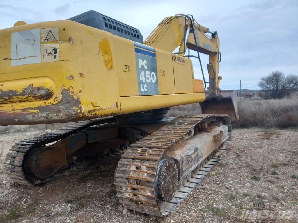 Komatsu PC450LC Pásová rýpadla