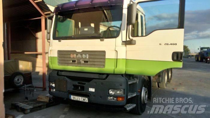 MAN TGA 28.460 Kontejnerový rám/Přepravníky kontejnerů
