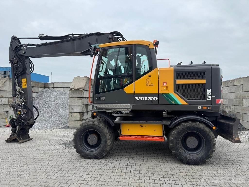 Volvo EW160 E Kolová rýpadla