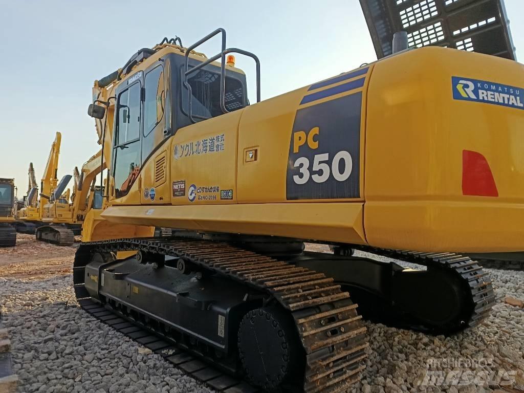 Komatsu PC 350 Pásová rýpadla