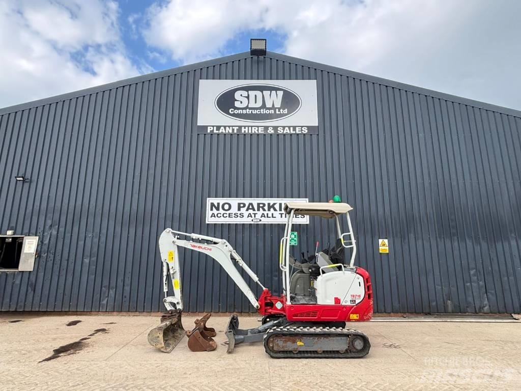 Takeuchi TB 216 Mini rýpadla < 7t