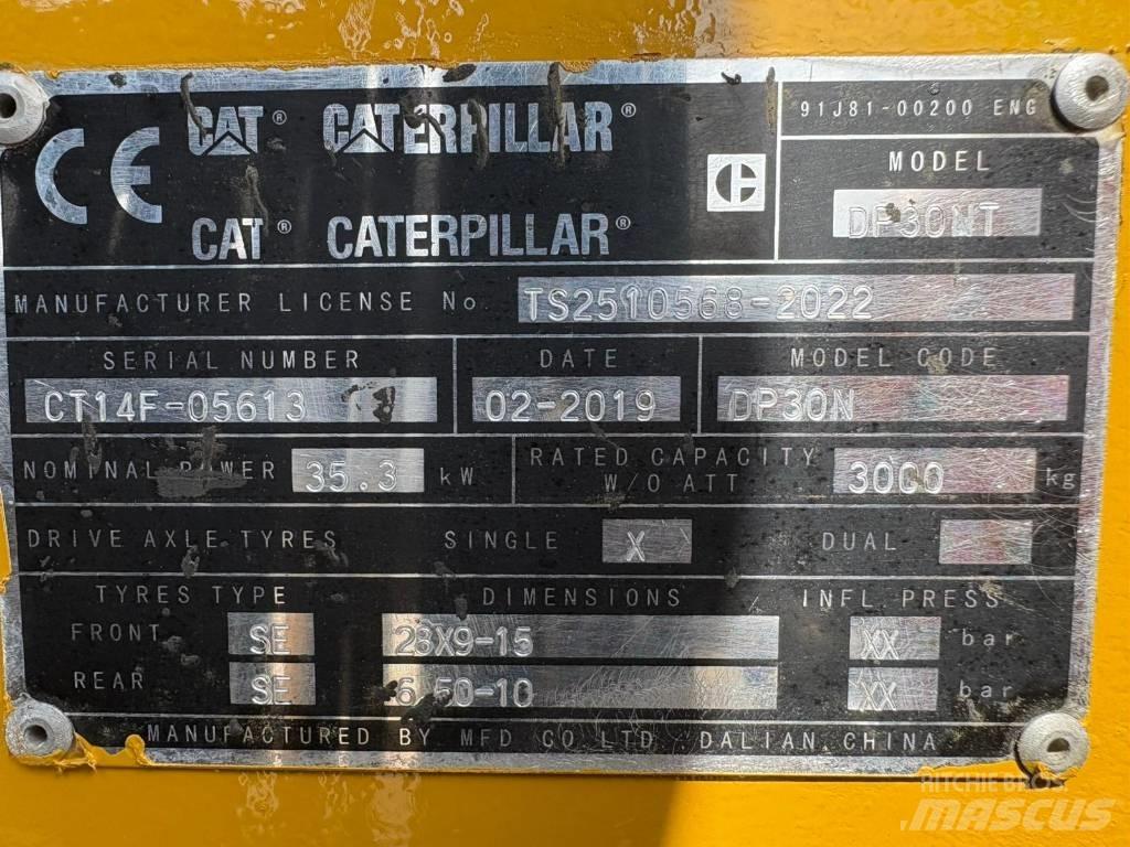 CAT DP30NT Dieselové vozíky