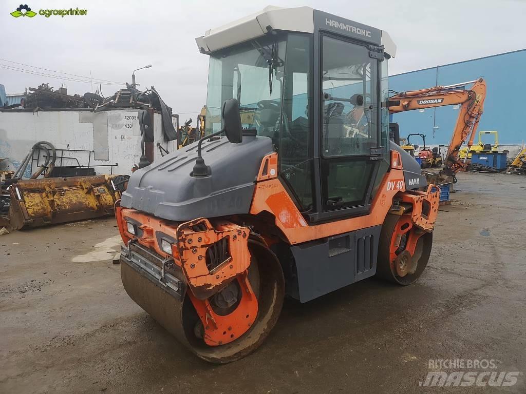 Hamm DV 40 VV Tandemové válce