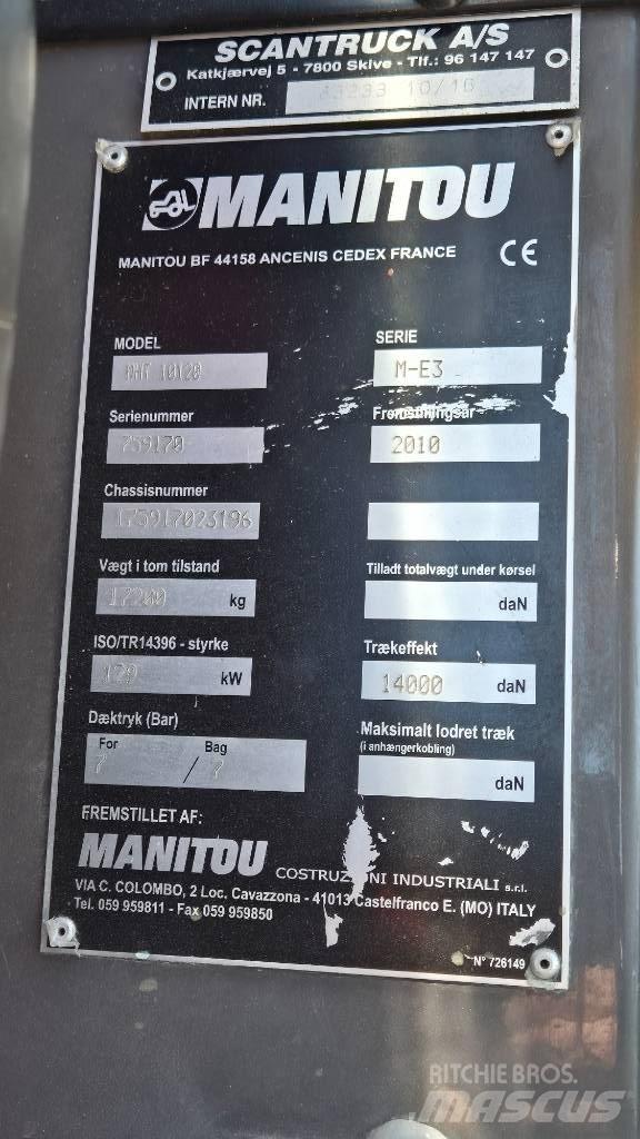 Manitou MHT 10120 Teleskopické manipulátory