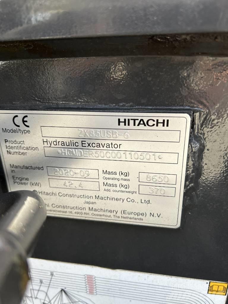 Hitachi ZX 85 US B Midi rýpadla 7t - 12t