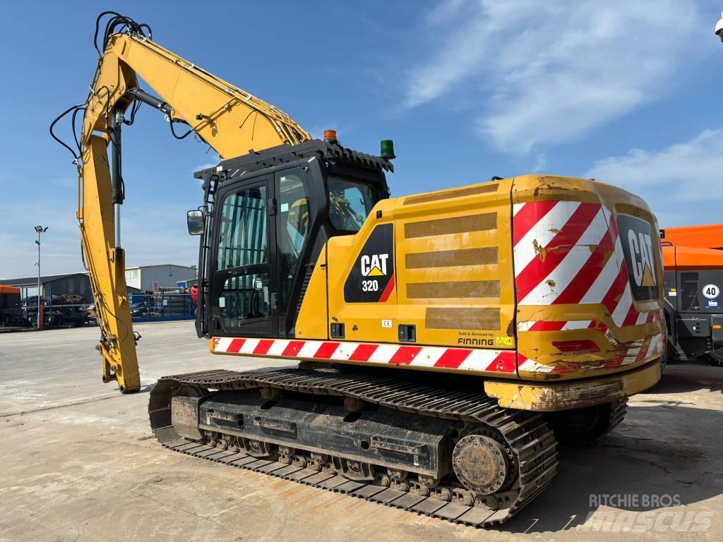 CAT 320 Highreach Demoliční rýpadla