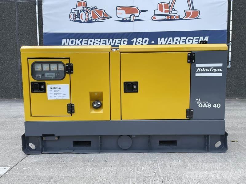 Atlas Copco QAS 40 Naftové generátory