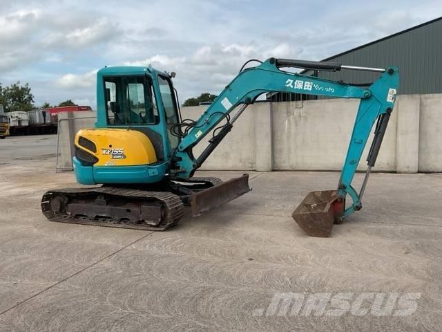 Kubota KX 155 Pásová rýpadla