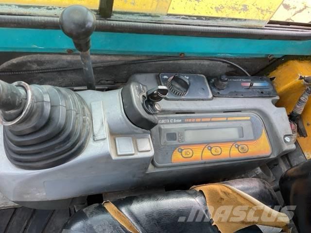 Kubota KX 155 Pásová rýpadla