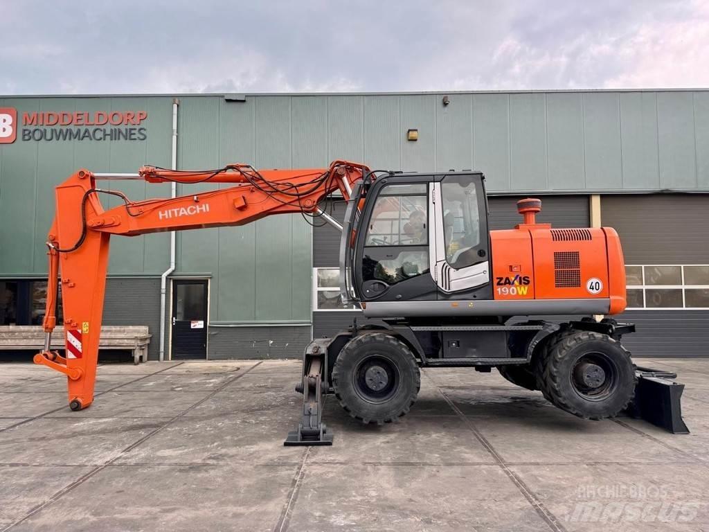 Hitachi ZX190W3 Kolová rýpadla