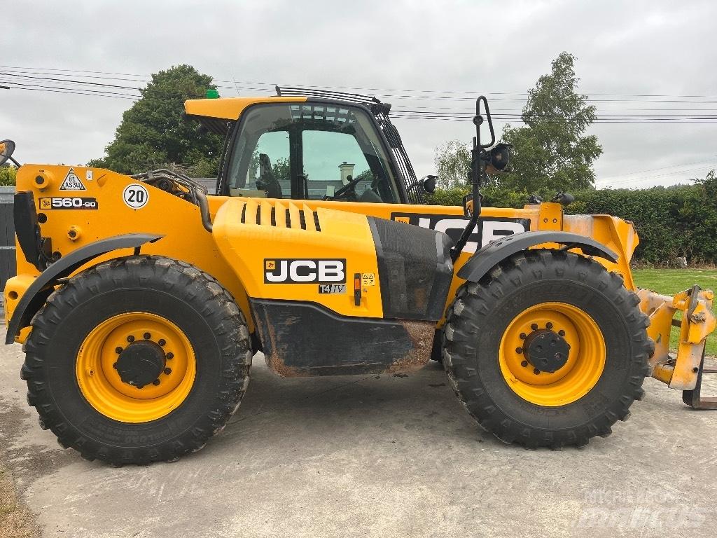 JCB 560-80 Teleskopické manipulátory