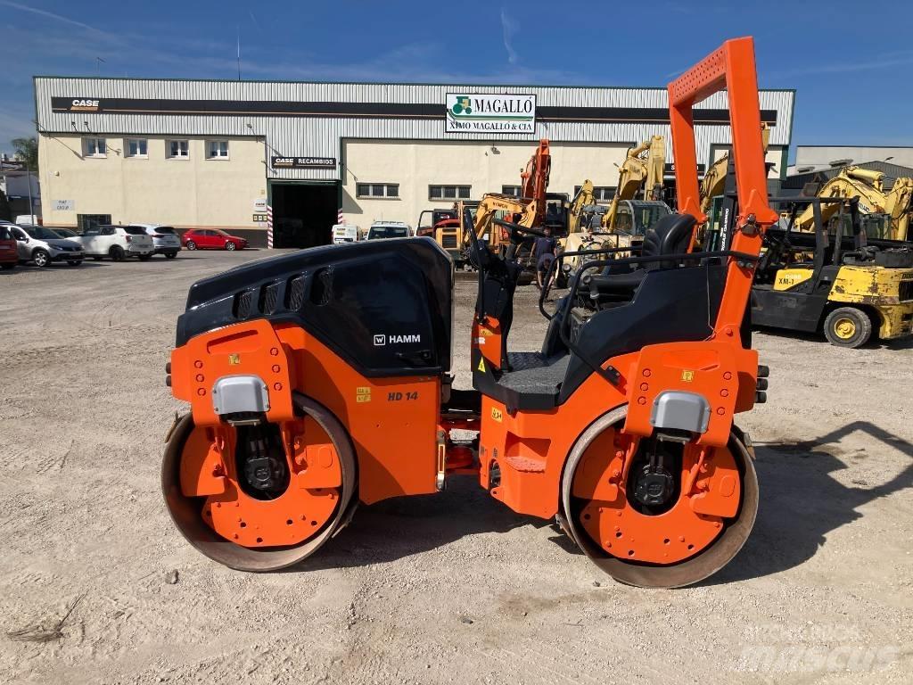 Hamm HD 14 VV Tandemové válce