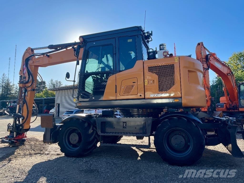 CASE WX 155 ESR Kolová rýpadla
