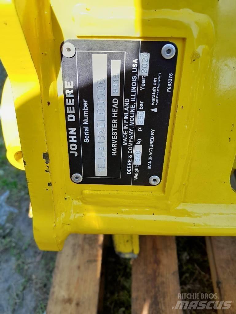 John Deere H413 Těžební hlavy