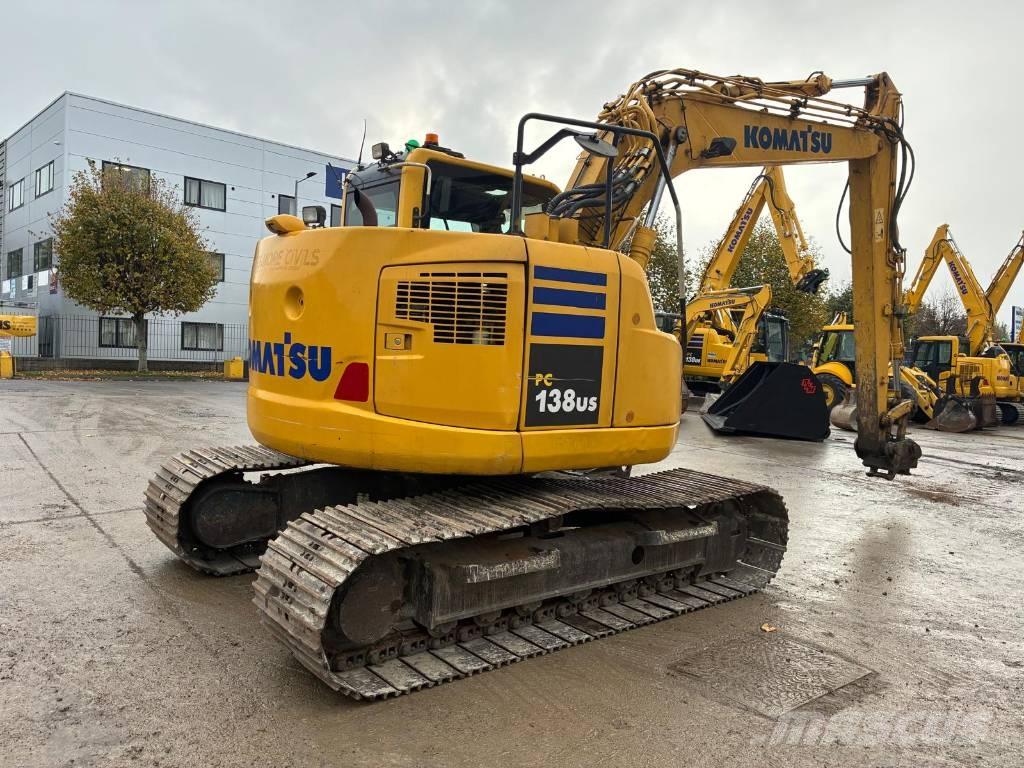 Komatsu PC138US-10 Pásová rýpadla