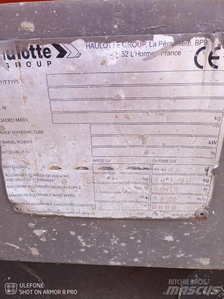 Haulotte Optimum  8 Nůžková zvedací plošina