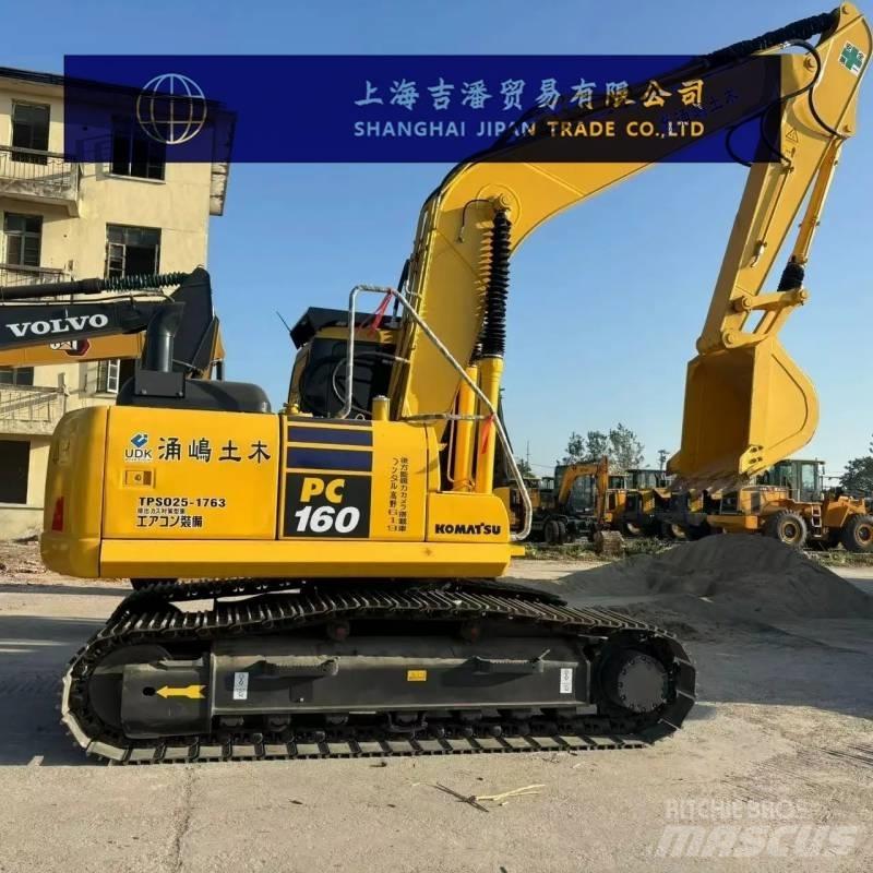Komatsu PC 160 Pásová rýpadla