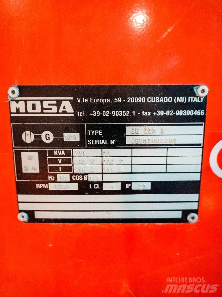 Mosa GE 220 S Naftové generátory